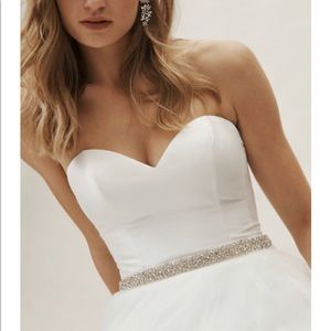COPY - Colette bustier wedding top from BHLDN
